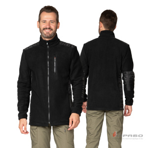 Куртка «Кеми» флисовая без капюшона чёрная. Артикул: 10822. Цена от 2 741 р.